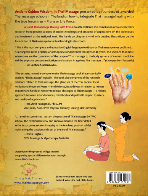 Ancient Thai Massage Healing With Prana Fourth Edition Special